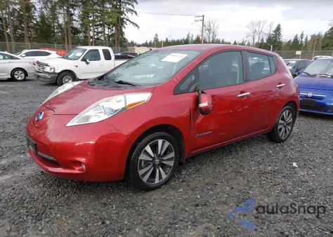 2015 Nissan Leaf Sv from USA, damaged, VIN 1N4AZ0CP2FC327760